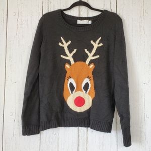 Carolyn Taylor Reindeer Ugly Christmas Sweater